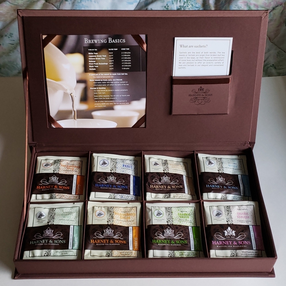 Harney and Sons Brown Tea Chest...